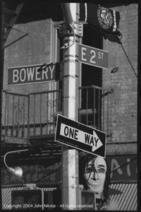 Joey Ramone Place street sign